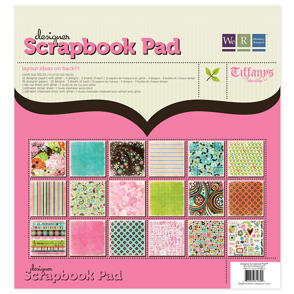 Scrapbook Pad 12x12 Tiffanys